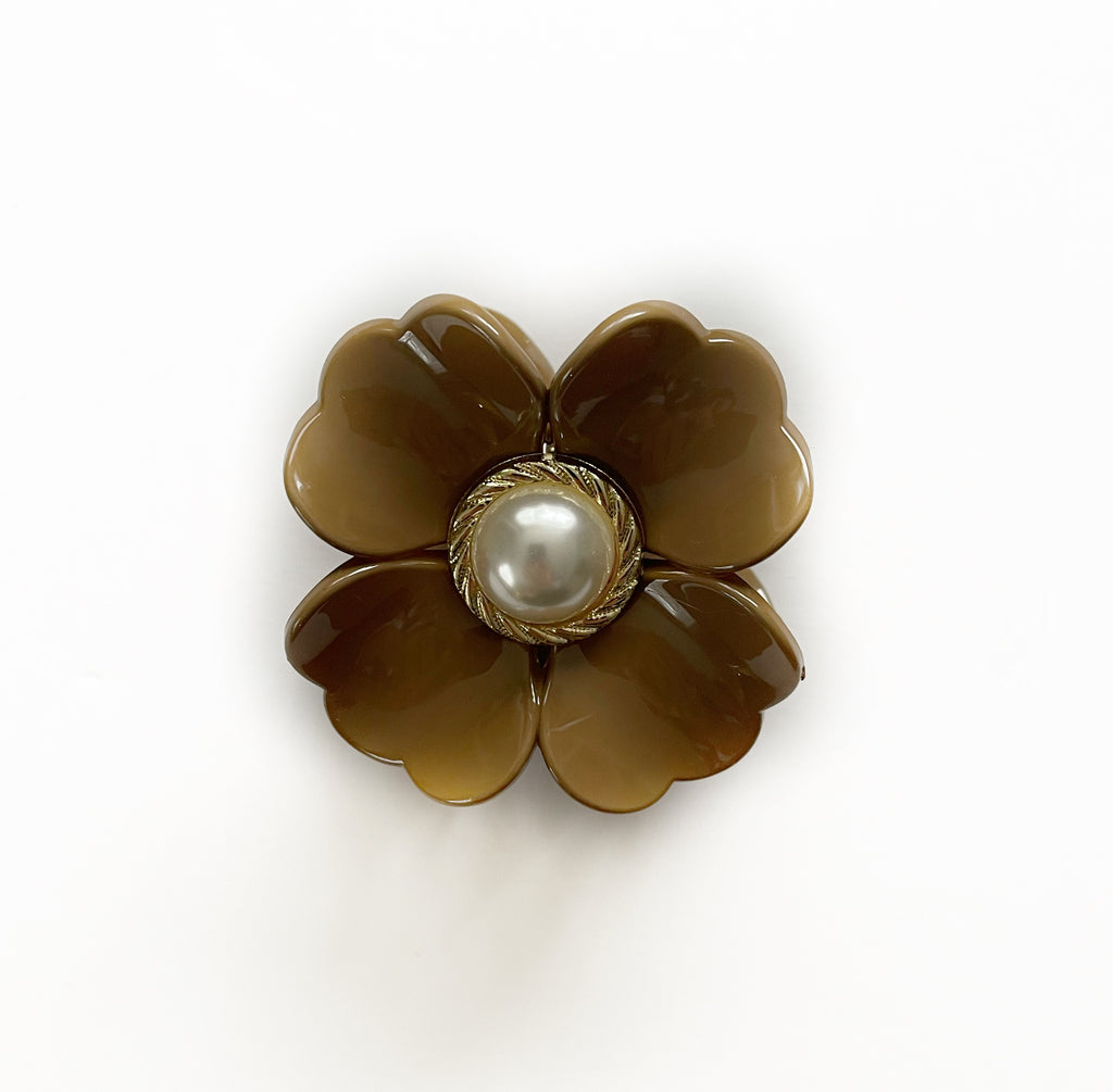 Floral Claw Clip