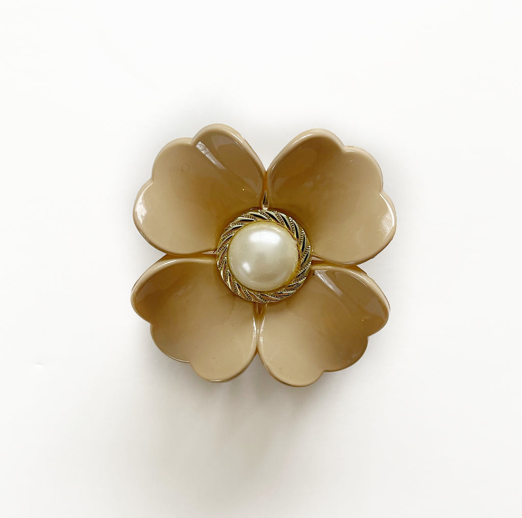 Floral Claw Clip